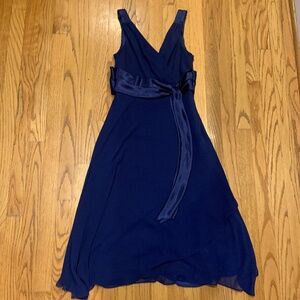 Navy blue dress